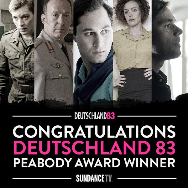 Deutschland 83, Nisan 2016’da Peabody Ödülü’nü aldı.