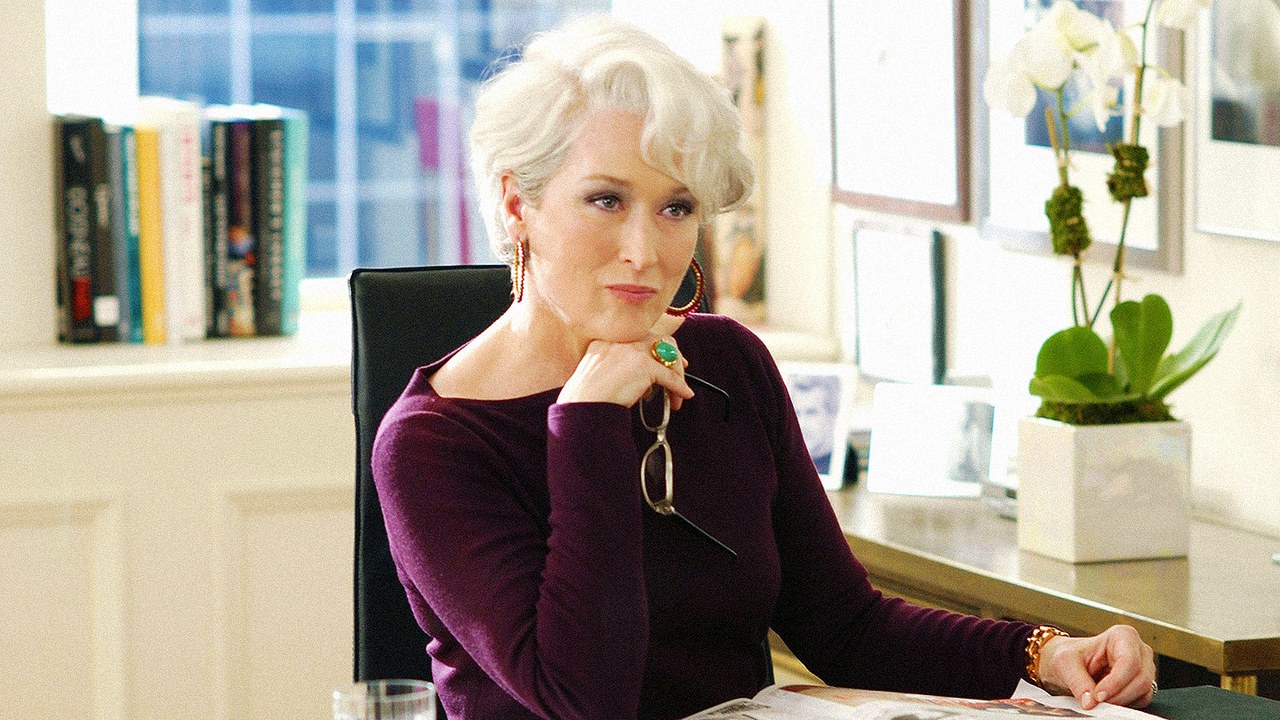 Kötü olacaksan, Meryl gibi ol. Fotoğrafta Meryl Streep korkunç yayın yönetmeni, ‘Devil Wears Prada’daki Miranda Priestly rolünde.