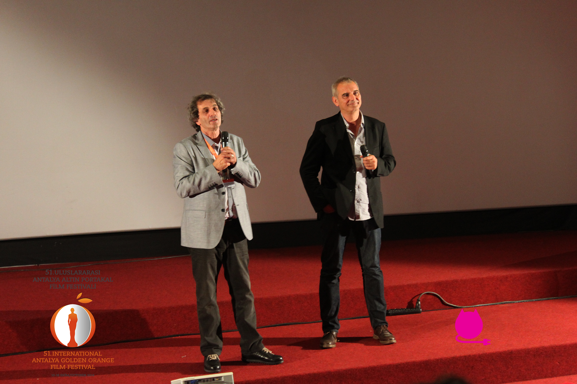 Nesim Bencoya ve Yönetmen Laurent Cantet